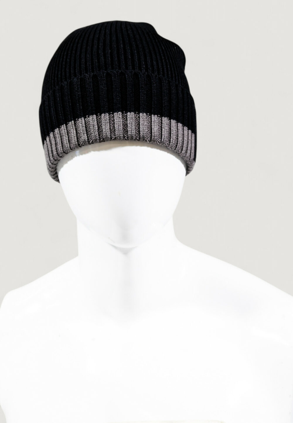 Berretto Armani Exchange BEANIE HAT Nero - Grigio - Foto 4