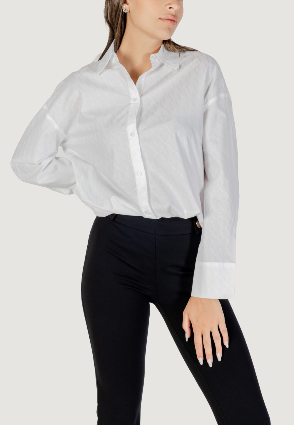 Bluse manica lunga Armani Exchange  Bianco - Foto 1