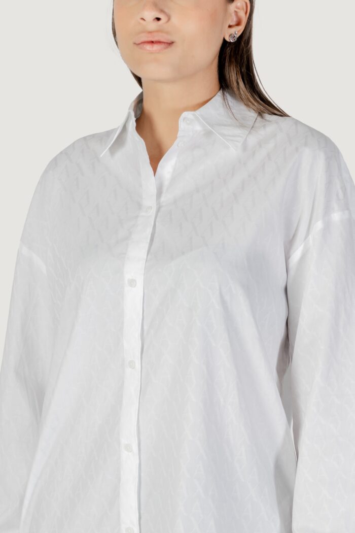 Bluse manica lunga Armani Exchange  Bianco