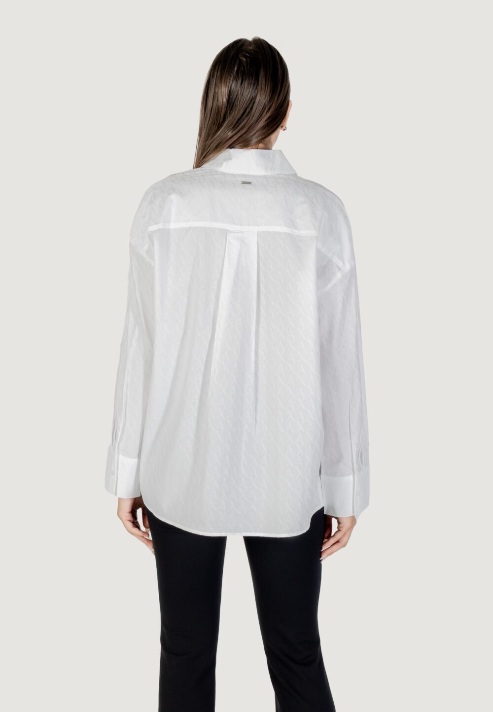 Bluse manica lunga Armani Exchange  Bianco - Foto 5