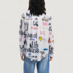 Bluse manica lunga Desigual CAM_SOUL Bianco - Foto 4