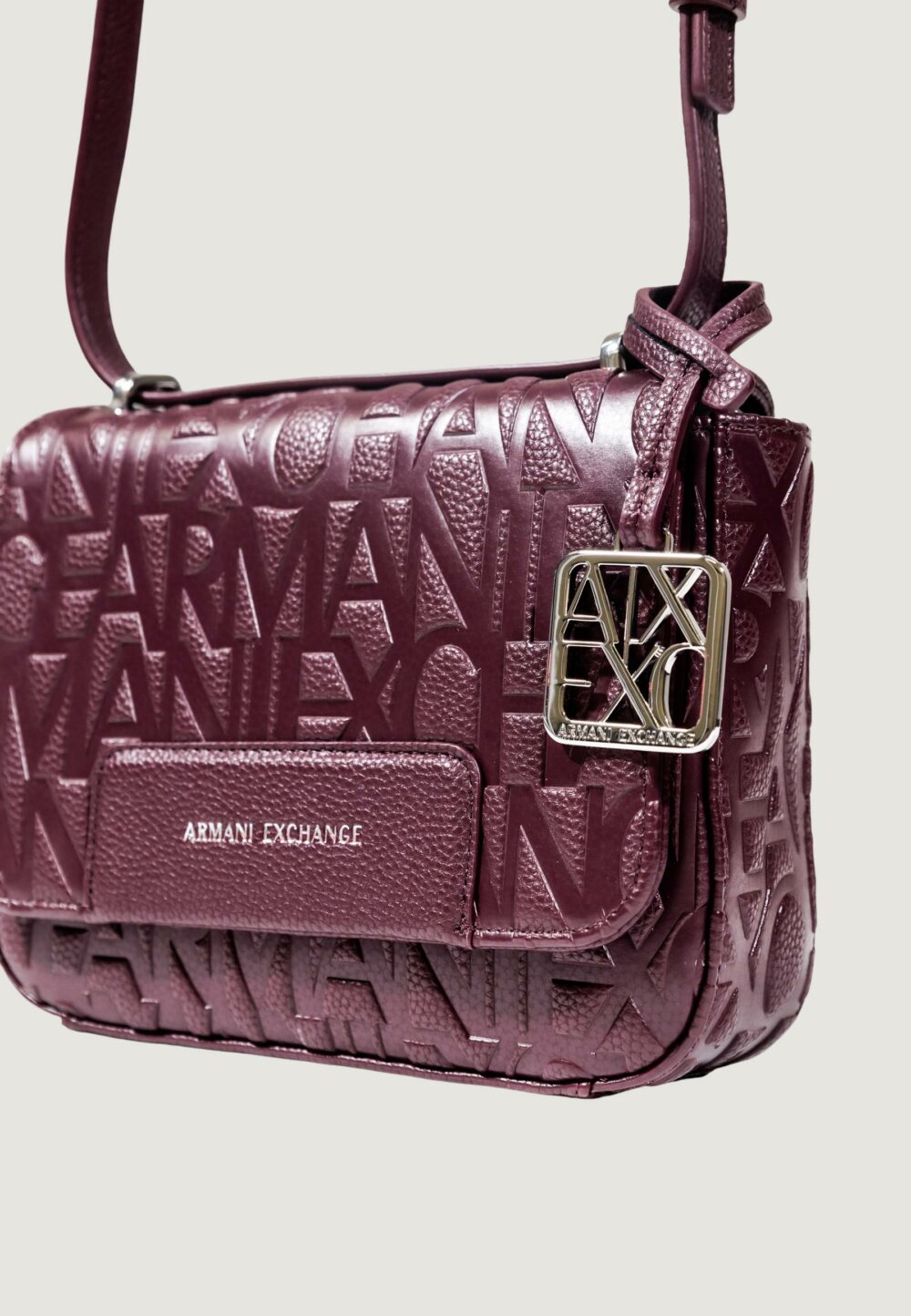 Borsa Armani Exchange MESSENGER BAG Bordeaux - Foto 5