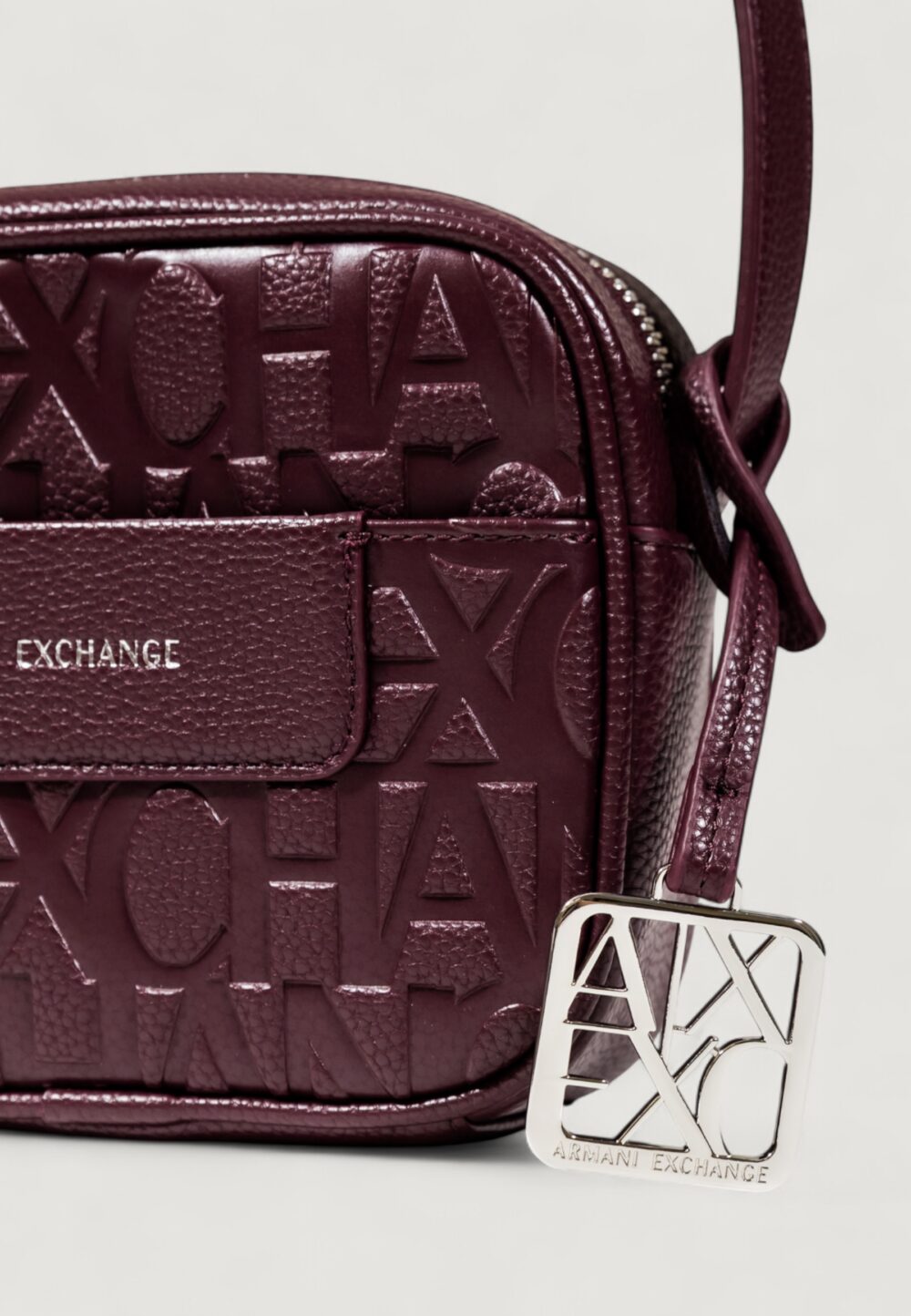 Borsa Armani Exchange MESSENGER BAG Bordeaux - Foto 2