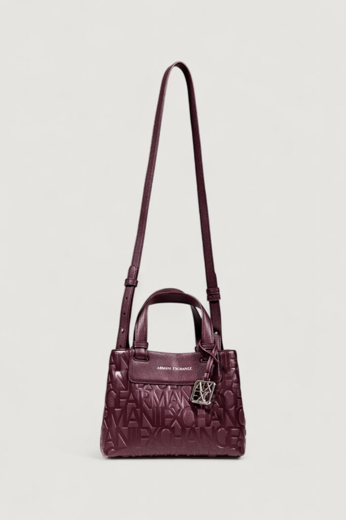 Borsa Armani Exchange SHOPPING BAG Bordeaux