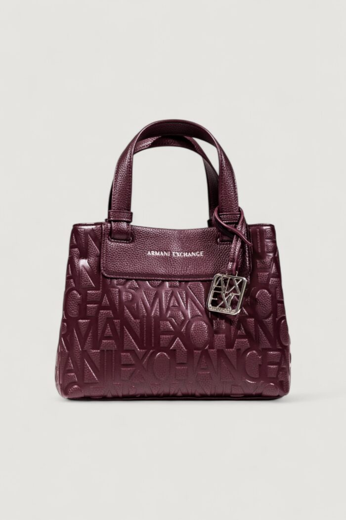 Borsa Armani Exchange SHOPPING BAG Bordeaux