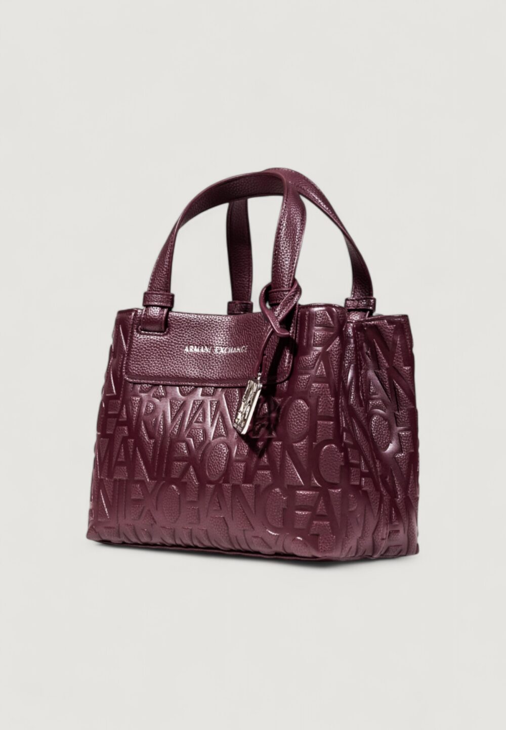 Borsa Armani Exchange SHOPPING BAG Bordeaux - Foto 4