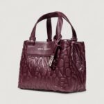 Borsa Armani Exchange SHOPPING BAG Bordeaux - Foto 4