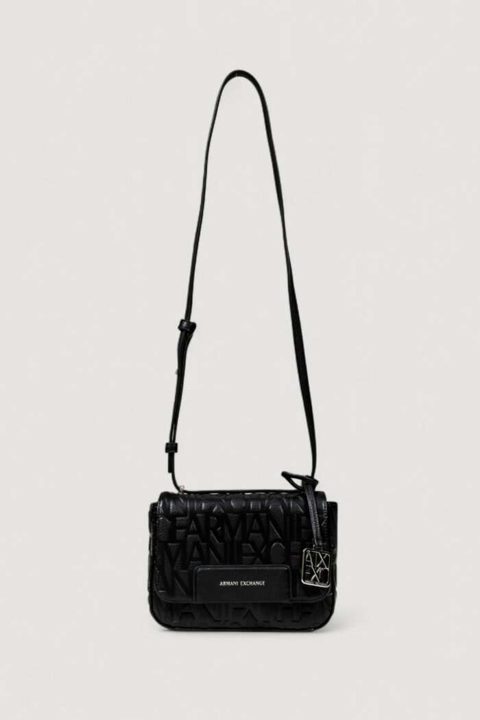 Borsa Armani Exchange MESSENGER BAG Nero