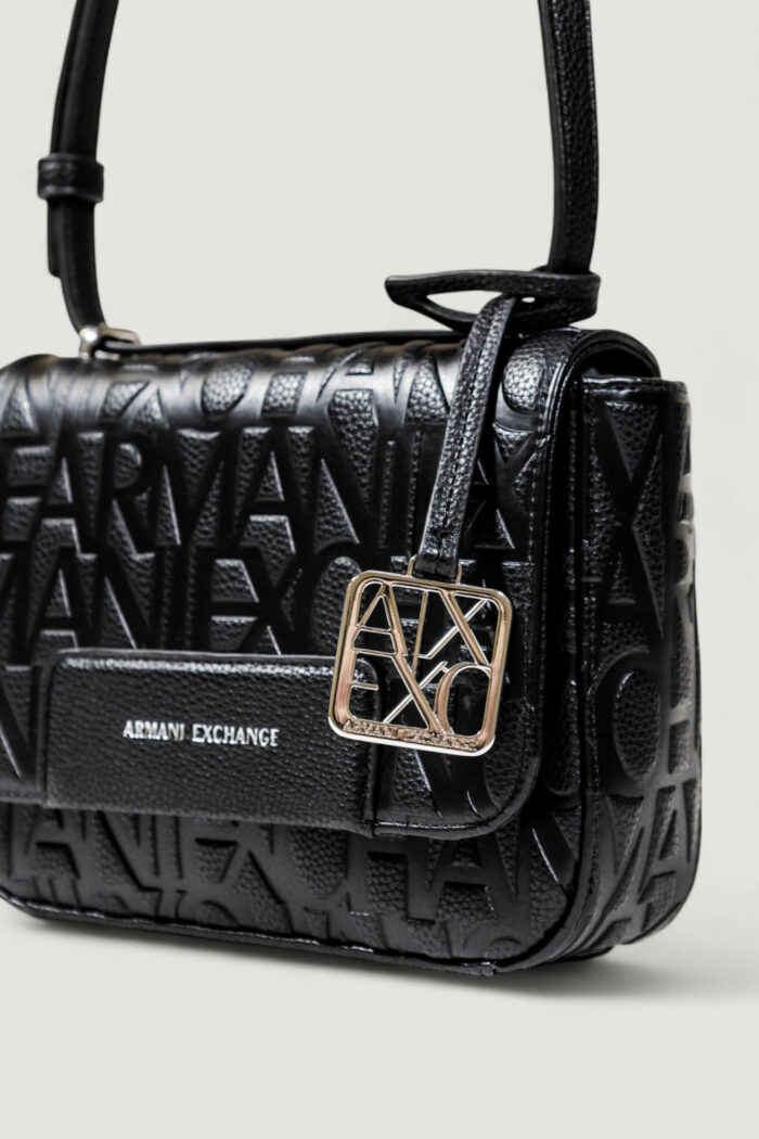 Borsa Armani Exchange MESSENGER BAG Nero