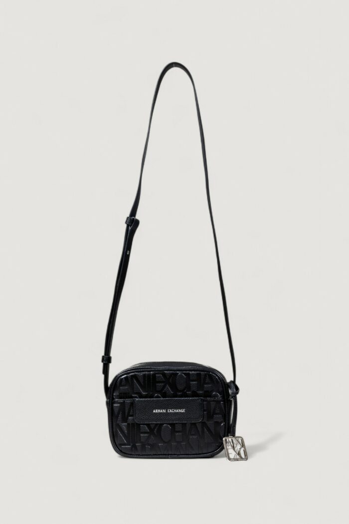 Borsa Armani Exchange MESSENGER BAG Nero