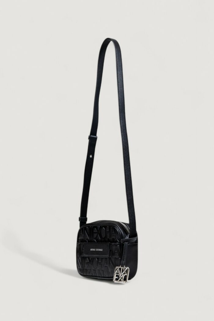 Borsa Armani Exchange MESSENGER BAG Nero