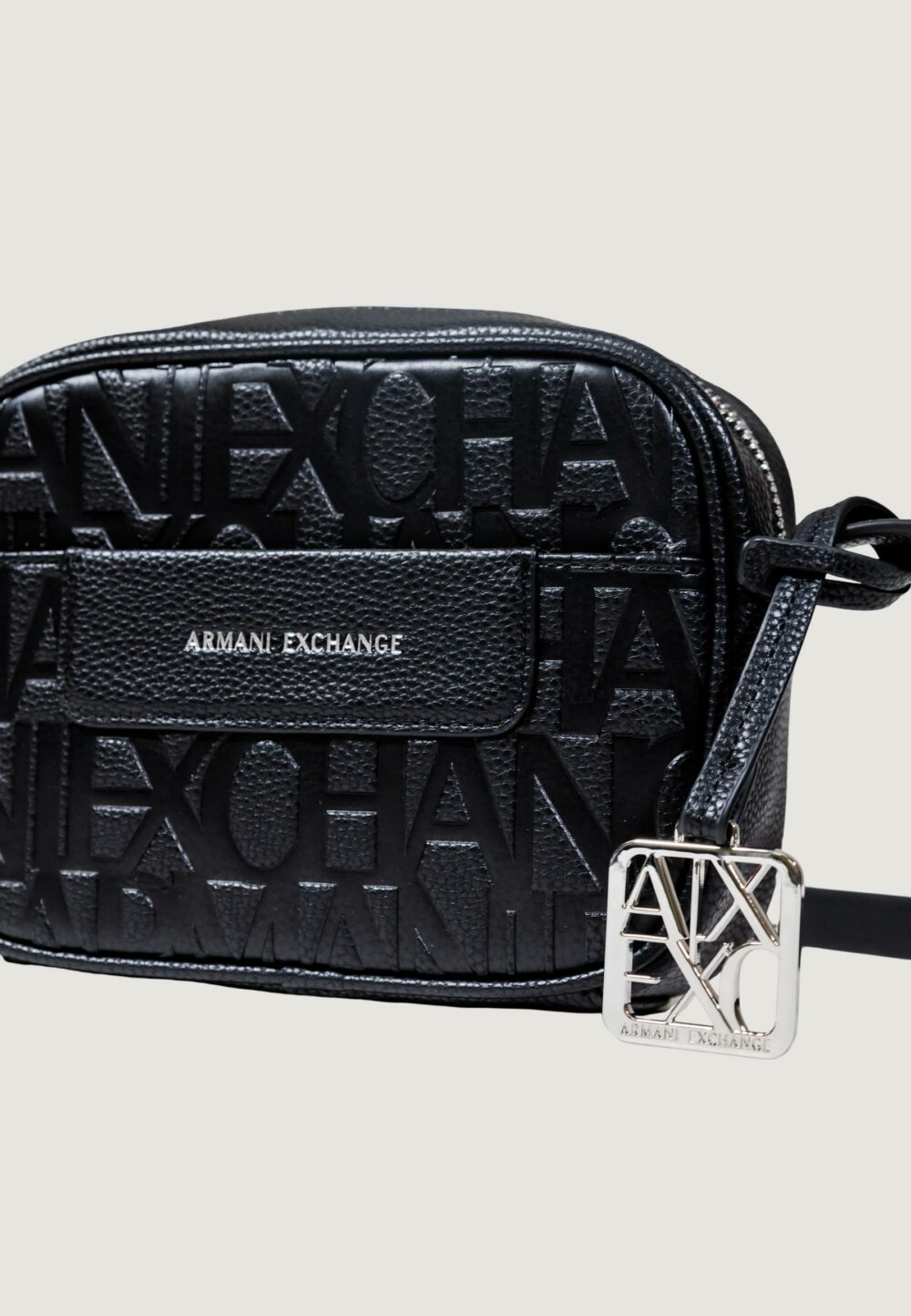 Borsa Armani Exchange MESSENGER BAG Nero - Foto 5