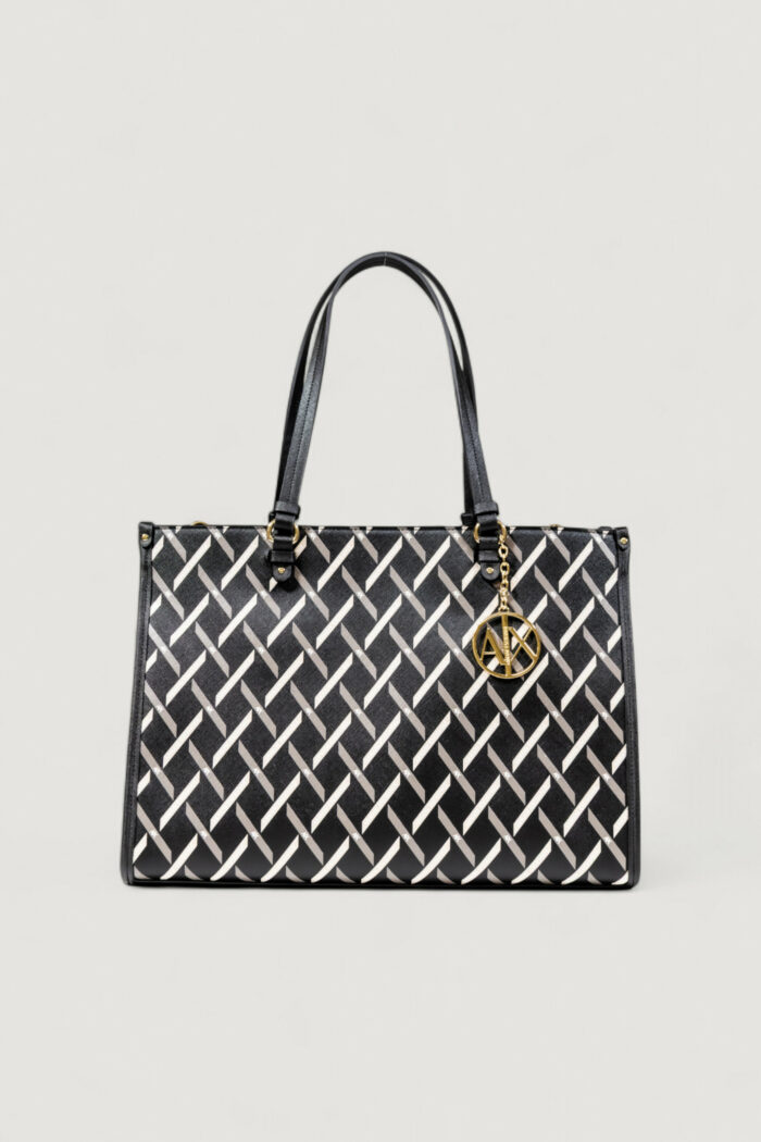 Borsa Armani Exchange SHOPPING BAG Nero