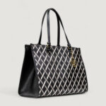 Borsa Armani Exchange SHOPPING BAG Nero - Foto 4