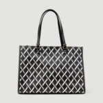 Borsa Armani Exchange SHOPPING BAG Nero - Foto 5