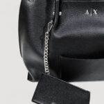Borsa Armani Exchange SHOPPING BAG Nero - Foto 3