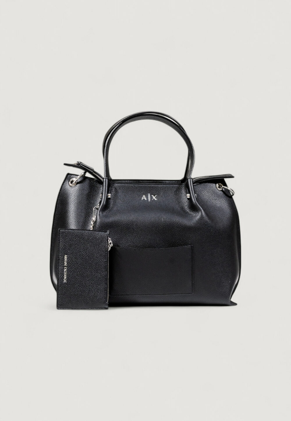 Borsa Armani Exchange SHOPPING BAG Nero - Foto 2