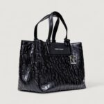 Borsa Armani Exchange SHOPPING BAG Nero - Foto 4