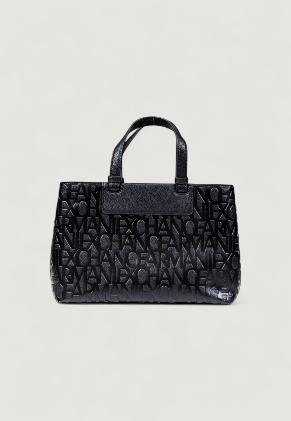 Borsa Armani Exchange SHOPPING BAG Nero - Foto 5