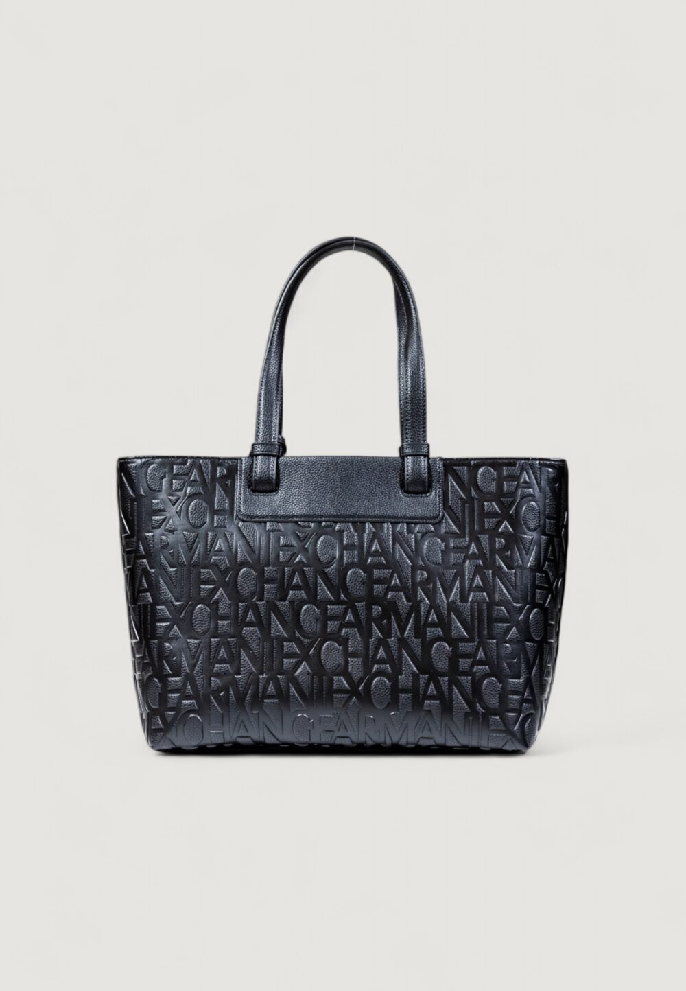 Borsa Armani Exchange SHOPPING BAG Nero - Foto 4