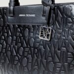 Borsa Armani Exchange SHOPPING BAG Nero - Foto 2