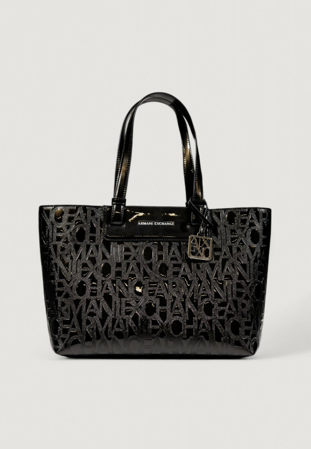 Borsa Armani Exchange SHOPPING BAG Nero - Foto 1