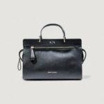 Borsa Armani Exchange SHOPPING BAG Nero - Foto 2