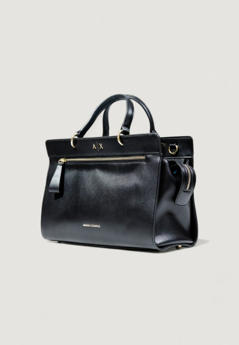 Borsa Armani Exchange SHOPPING BAG Nero - Foto 3