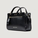 Borsa Armani Exchange SHOPPING BAG Nero - Foto 2