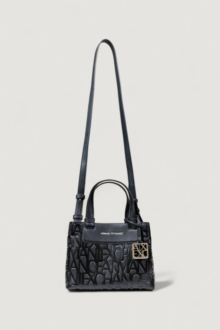 Borsa Armani Exchange SHOPPING BAG Nero