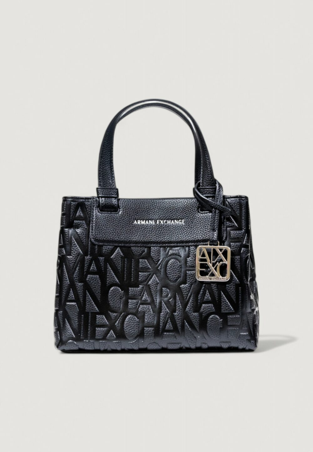 Borsa Armani Exchange SHOPPING BAG Nero - Foto 2