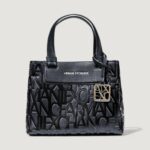 Borsa Armani Exchange SHOPPING BAG Nero - Foto 2