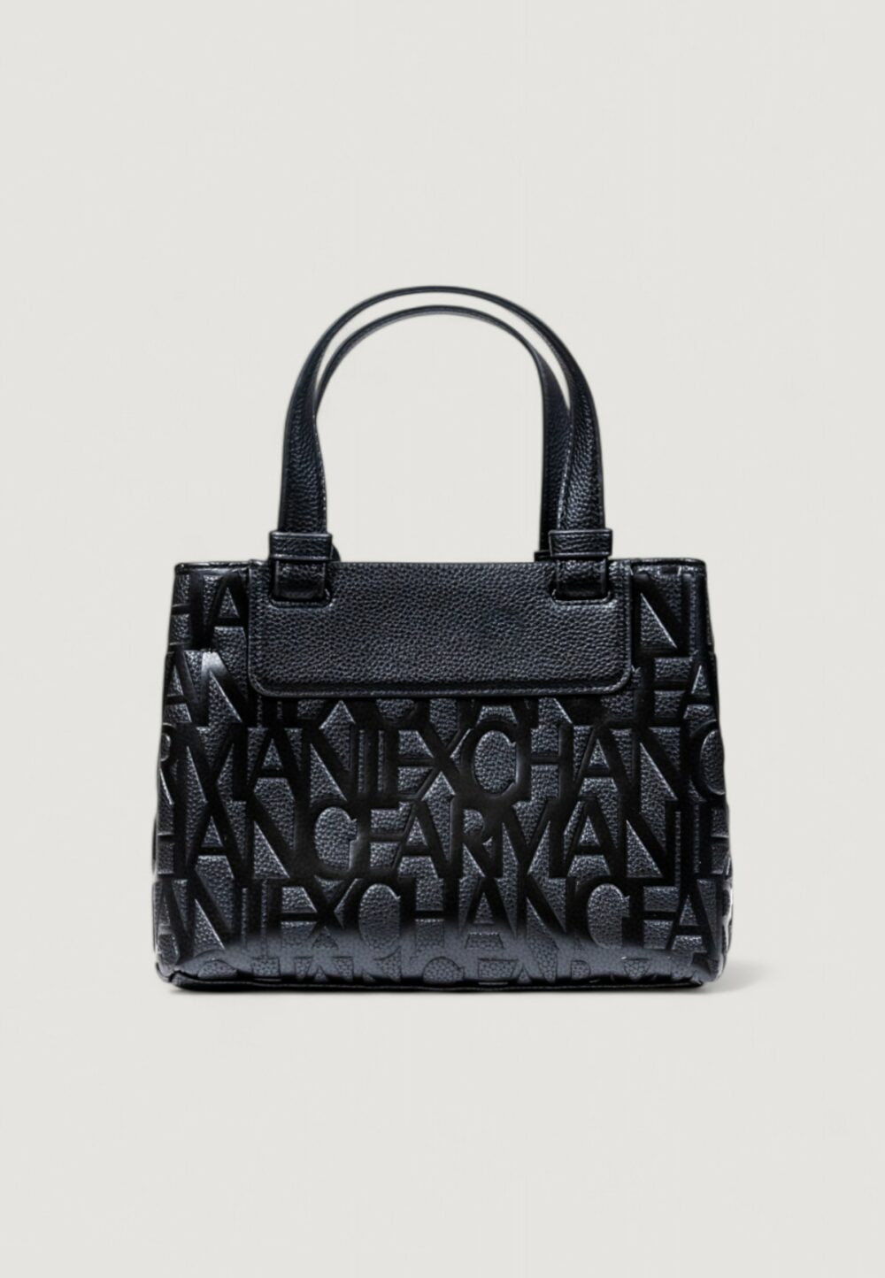 Borsa Armani Exchange SHOPPING BAG Nero - Foto 4