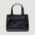 Borsa Armani Exchange SHOPPING BAG Nero - Foto 4
