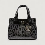 Borsa Armani Exchange SHOPPING BAG Nero - Foto 2