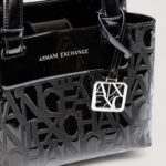 Borsa Armani Exchange SHOPPING BAG Nero - Foto 3