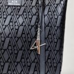 Borsa Armani Exchange SHOPPING BAG Nero - Foto 2
