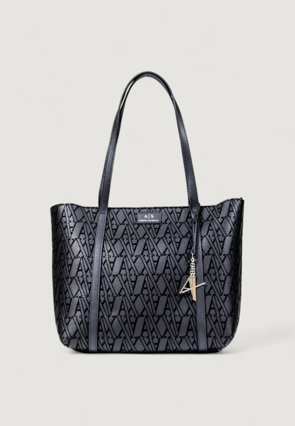 Borsa Armani Exchange SHOPPING BAG Nero - Foto 1