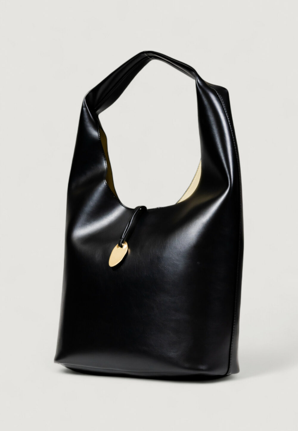 Borsa Calvin Klein STN LCK SLCHY LRG SH Nero - Foto 2