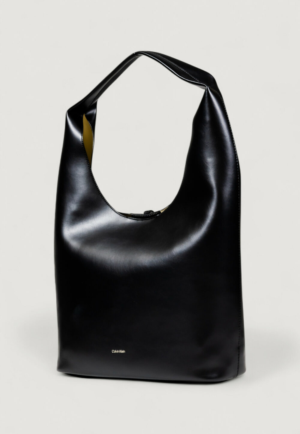 Borsa Calvin Klein STN LCK SLCHY LRG SH Nero - Foto 5