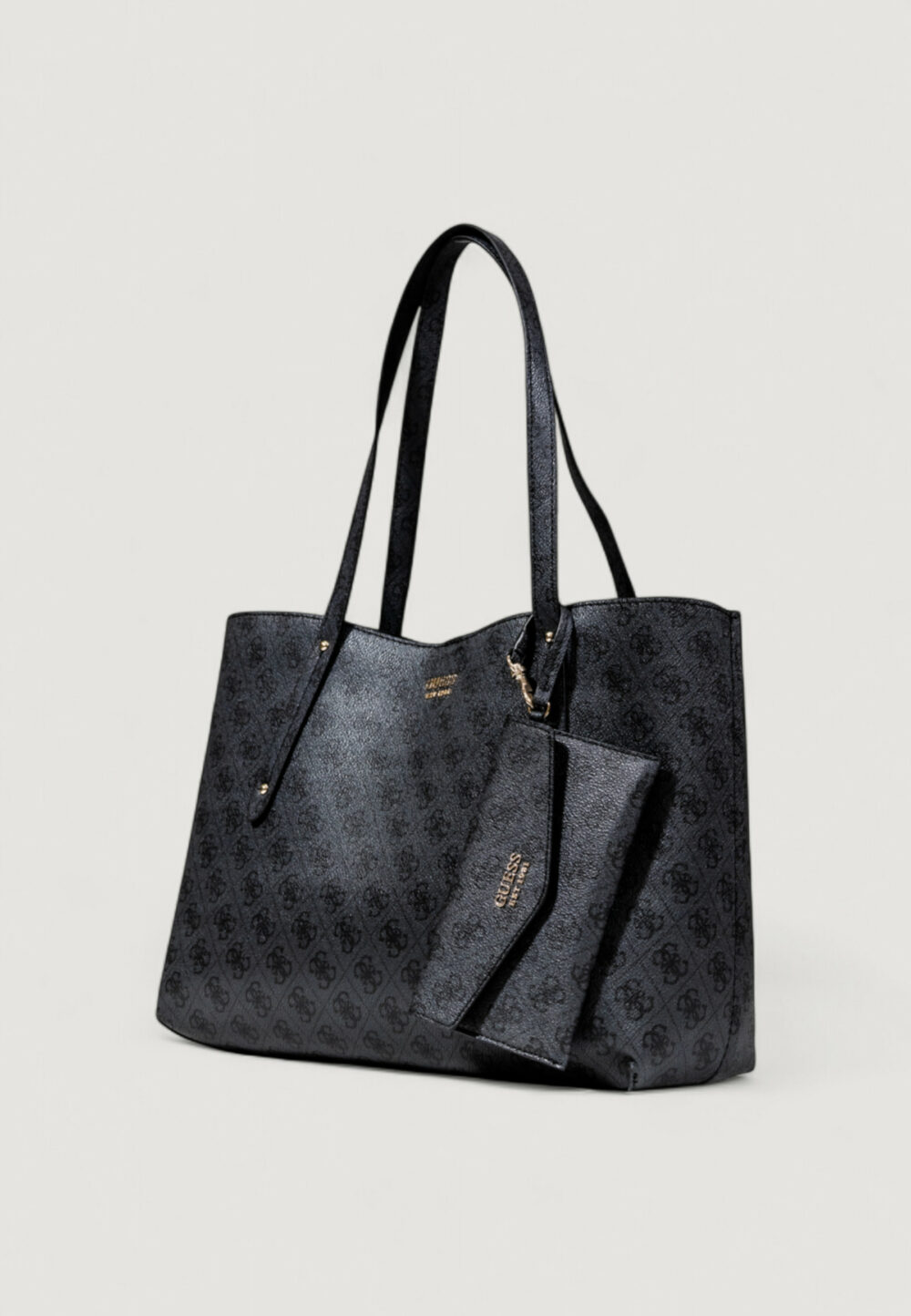 Borsa Guess BRENTON TOTE Antracite - Foto 4