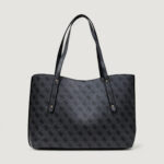Borsa Guess BRENTON TOTE Antracite - Foto 5