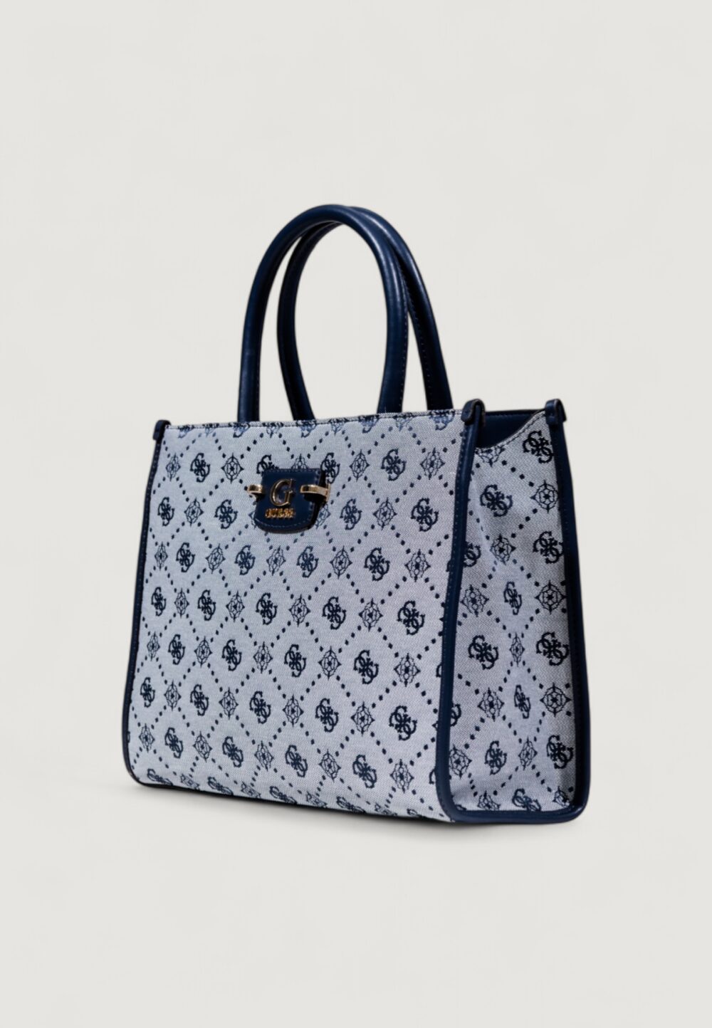 Borsa Guess NEDA 2 COMP TOTE Blu - Foto 4