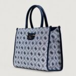Borsa Guess NEDA 2 COMP TOTE Blu - Foto 4