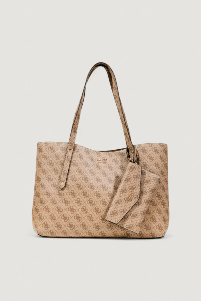 Borsa Guess BRENTON TOTE Latte – HWLG96 48230