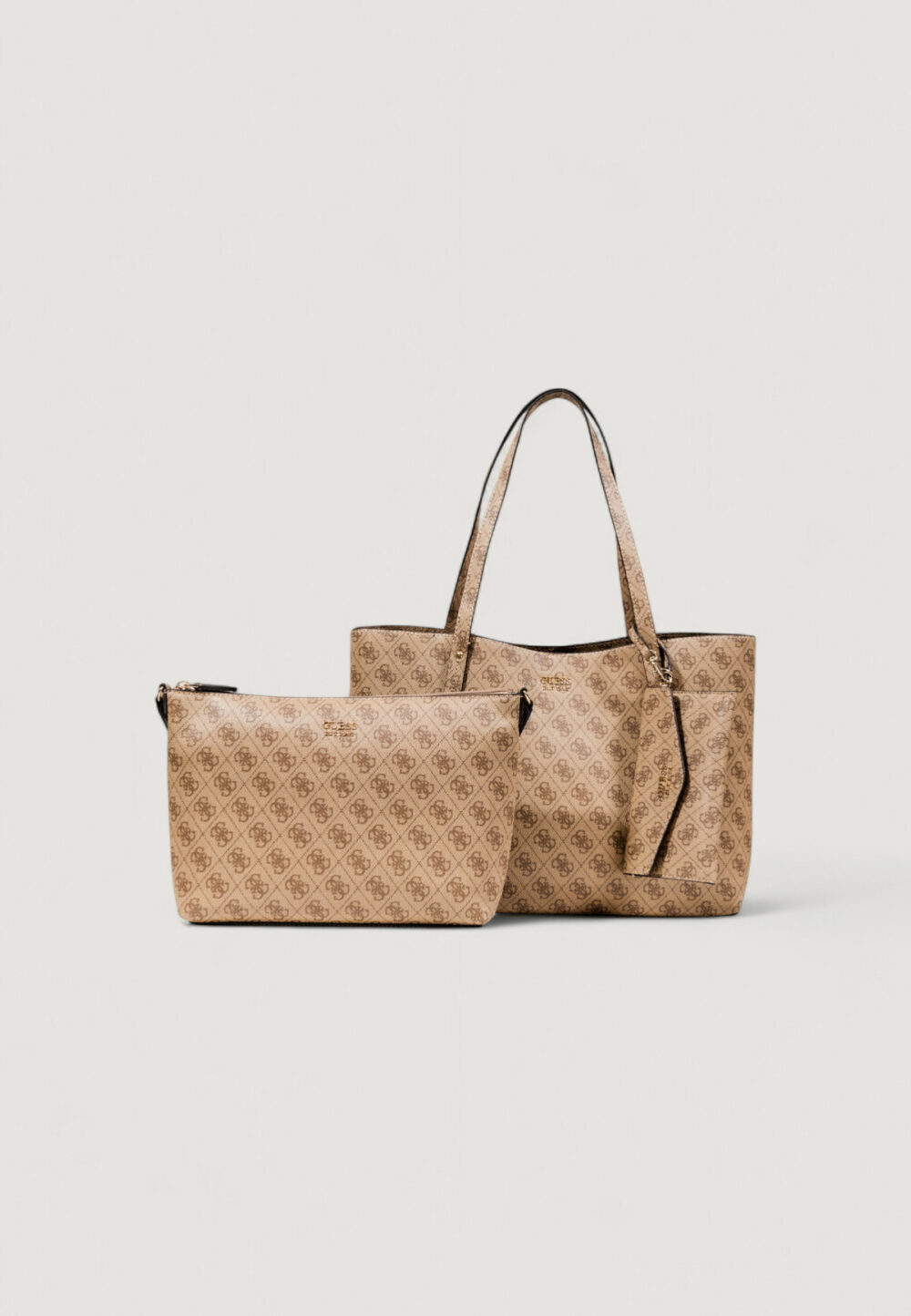 Borsa Guess BRENTON TOTE Latte - Foto 2