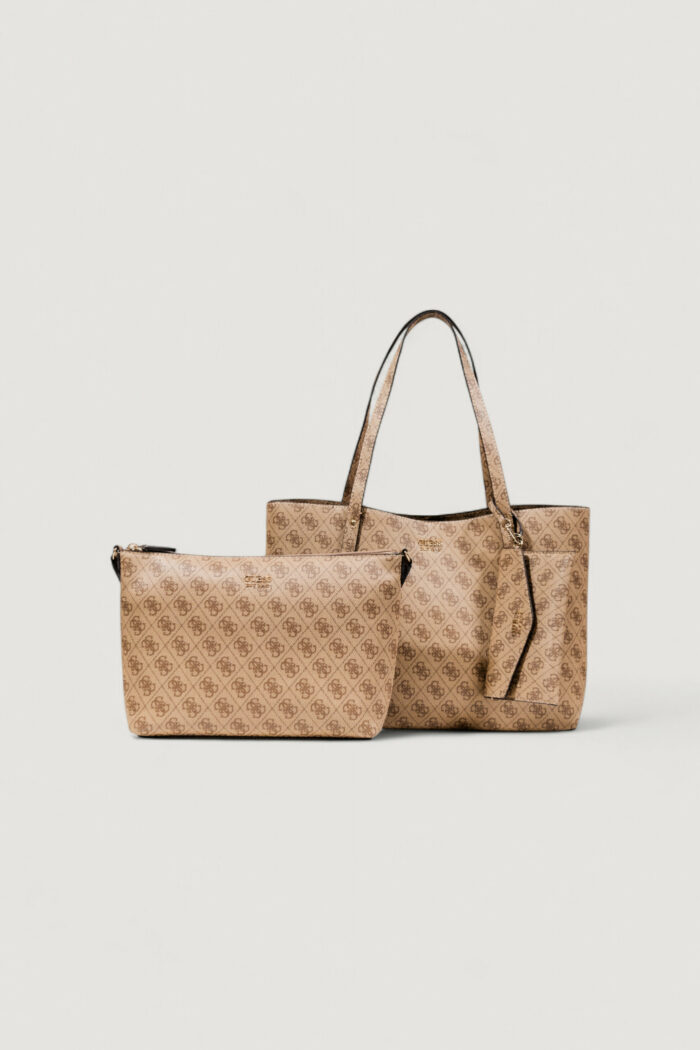 Borsa Guess BRENTON TOTE Latte – HWLG96 48230