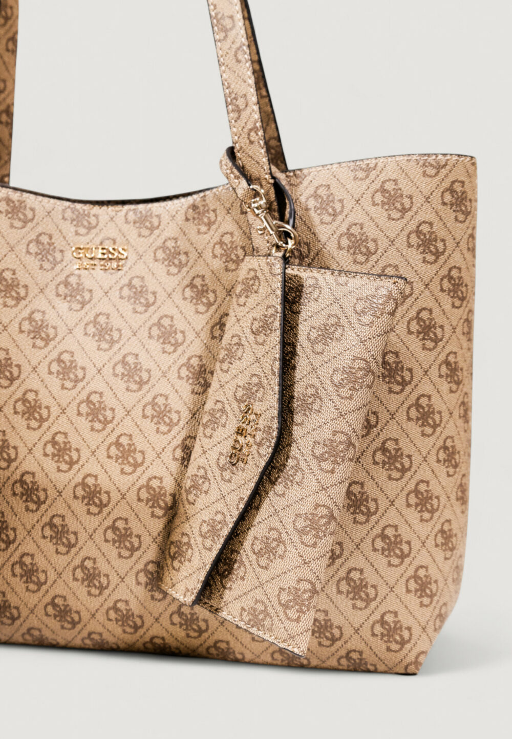 Borsa Guess BRENTON TOTE Latte - Foto 3
