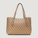 Borsa Guess BRENTON TOTE Latte - Foto 5
