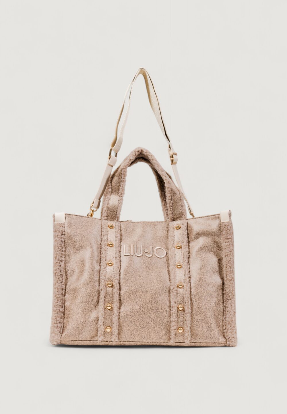 Borsa Liu-Jo L TOTE Beige - Foto 3